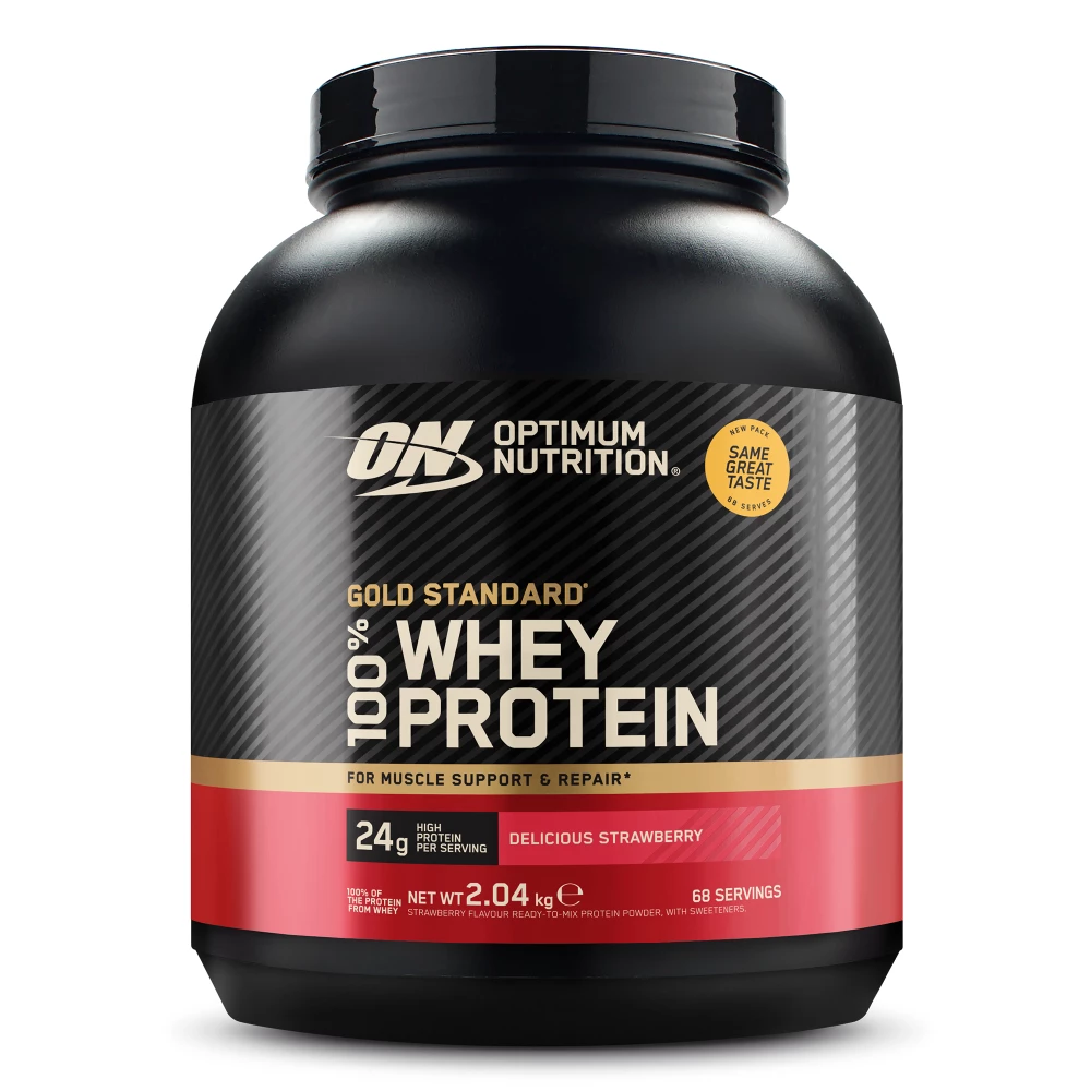 Gold Standard 100% Whey - 2000g, Delicious Strawberry